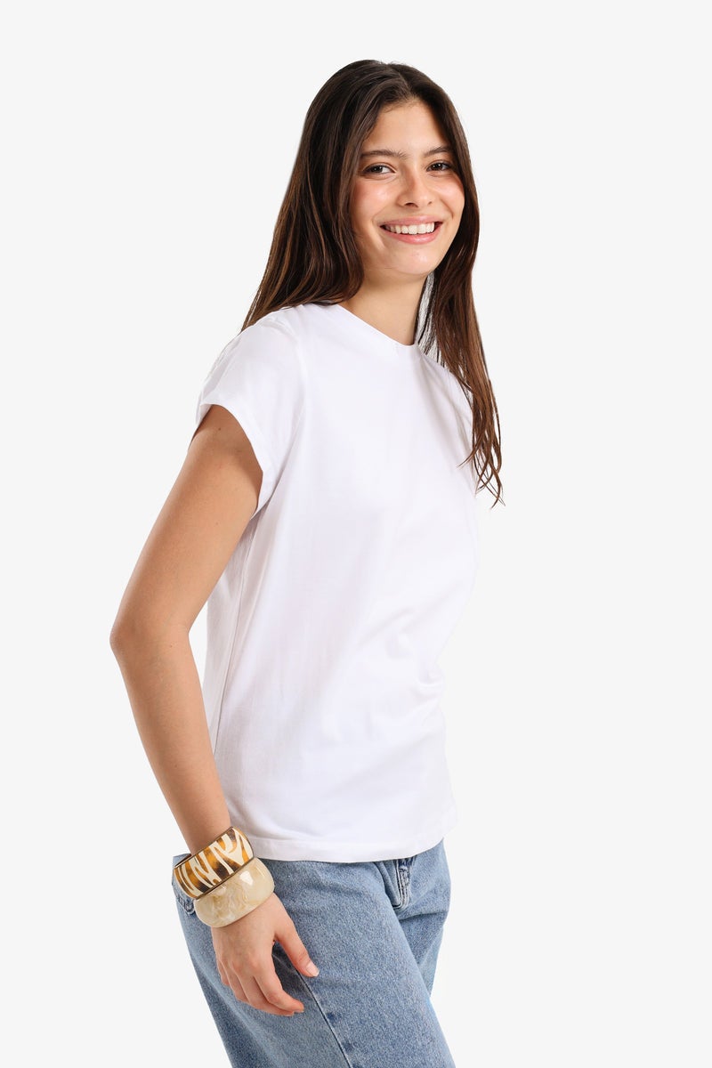Carina Classic Crew Neck Top - Image 2